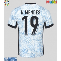 Portugal Nuno Mendes #19 Gostujuci Dres EP 2024 Kratak Rukav